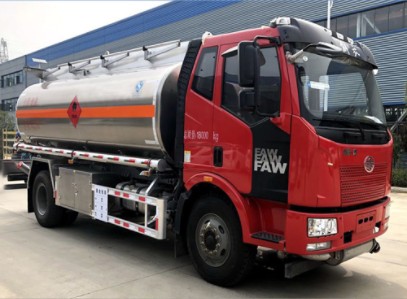 解放J6單橋鋁合金油罐車 解放J6單橋鋁合金油罐車